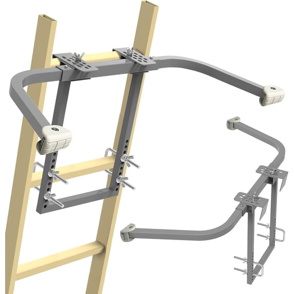 Point Ladder Rubber Protector Ladder Stabilizer,Heavy Duty Steel Extension Ladder Stabilizer for Roof ...