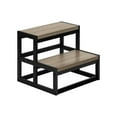 thumbnail image 1 of Ladder - Step Stool - Bedroom - Kitchen - Dark Taupe Laminate - Contemporary, 1 of 12