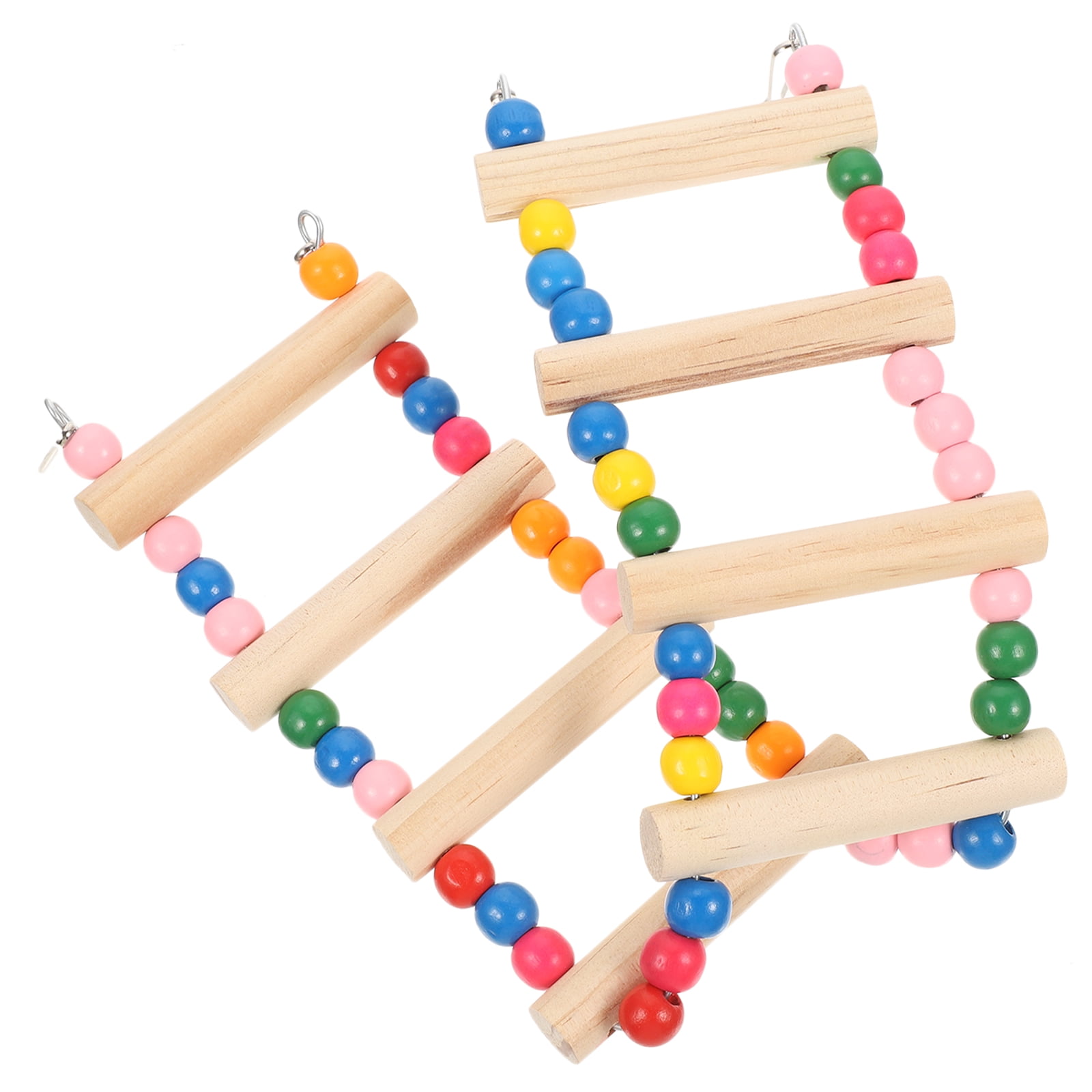 Ladder Wooden Playset Bird Ladders Budgie Chew Birds