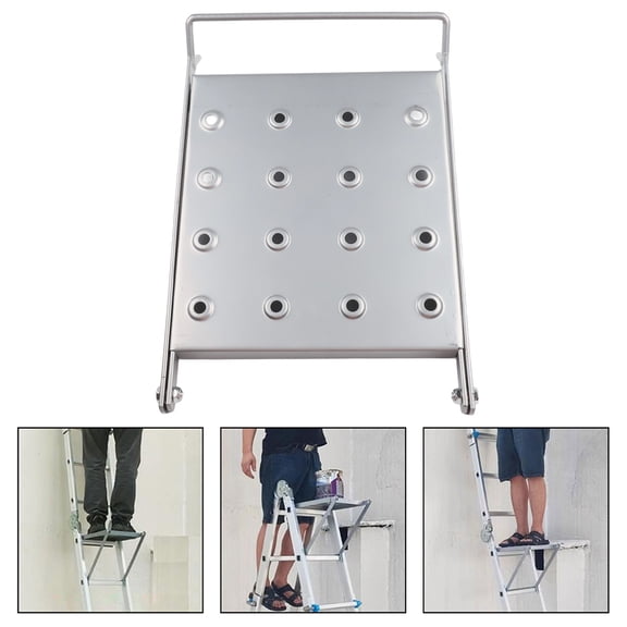 Ladder Work Platform Portable Ladder Work Stand Heavy Duty Stable Multipurpose