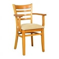 thumbnail image 1 of Ladderback Arm Chair in Cherry, 1 of 2