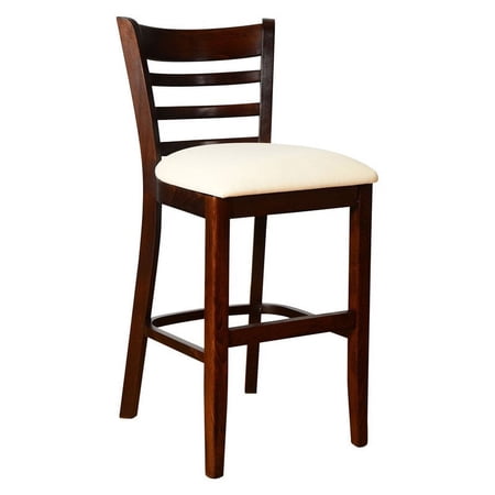 Ladderback Counter Stool in Walnut
