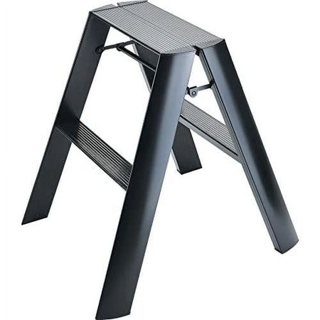 Ladders Lucano Step Stool, 2, Black