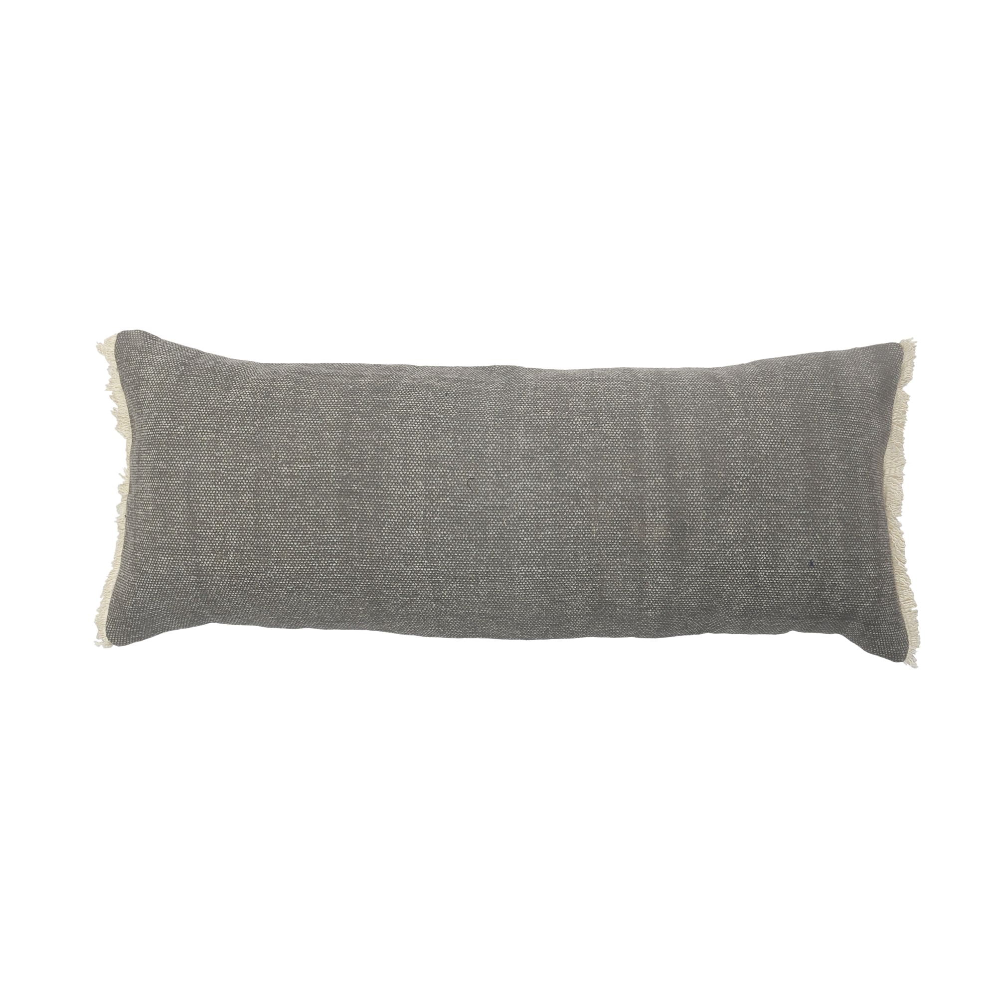 https://i5.walmartimages.com/seo/Laddha-Home-Designs-36-Charcoal-Gray-Solid-Fringed-Lumbar-Throw-Pillow_2346ad1f-eb83-4a43-869c-41823b96b947.705663f5a3c18027f8b6b17cf8adddd4.jpeg