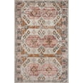 thumbnail image 1 of Laddha Home Designs 5.25' x 7.75' Pink and Brown Mosaic Rectangular Outdoor Area Throw Rug, 1 of 9