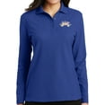 thumbnail image 1 of Ladie's Bowling Arch Moisture-Wicking Long Sleeve Polo Shirt, 3XL Royal, 1 of 3