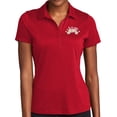 thumbnail image 1 of Ladie's Bowling Arch Moisture-Wicking Performance Polo Shirt, 3XL Deep Red, 1 of 3