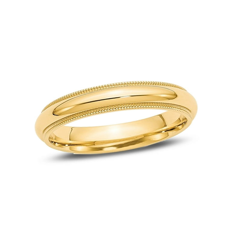 4mm comfort fit wedding band deals