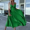 thumbnail image 1 of Ladies 2024 Sling Dress Women's Knit Summer Dress Semi Formal Dresses Hiking Dress for Women Floral Fall Dress for Women Download Dresses Teenager Casual Dresses Young Woman Dresses Women Long Dress, 1 of 4