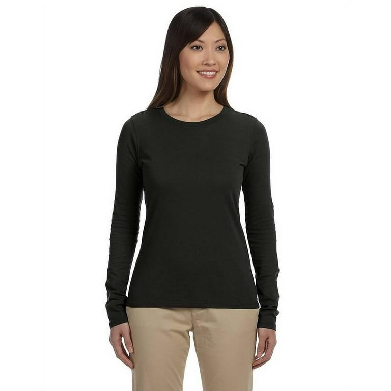 トップス OVY Original Cotton Long Sleeve T-shirt Cotton Oversize Men's Women T-Shirt Long Sleeves Pure Color