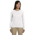 thumbnail image 1 of Ladies' 4.4 oz.; 100% Organic Cotton Classic Long-Sleeve T-Shirt - BLACK - S(D0102H7Z2S6.), 1 of 3