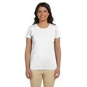 Ladies' 4.4 oz.; 100% Organic Cotton Classic Short-Sleeve T-Shirt - BLACK - S(D0102H7ZQUX.)