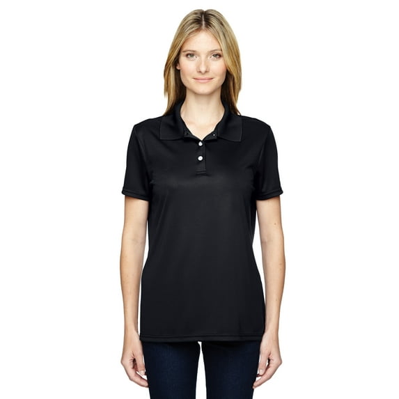 Ladies' 4 oz. Cool Dri� with Fresh IQ Polo (BLACK - L)