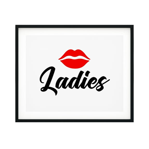 Ladies 5 x 7 UNFRAMED Print Business & Events Decor Wall Art