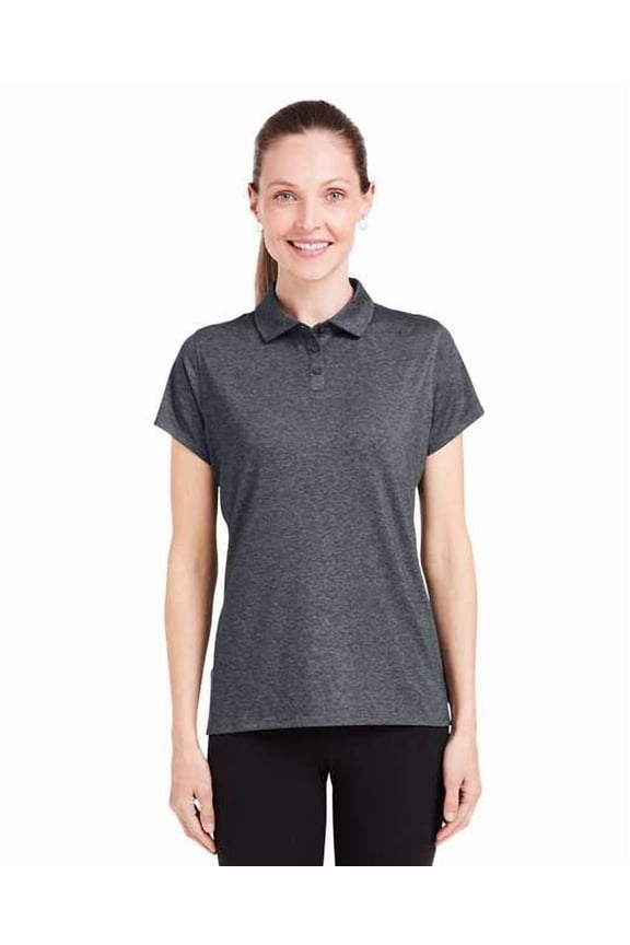 tasc TW938 Women's Air Lightweight Polo-Black Heather-M