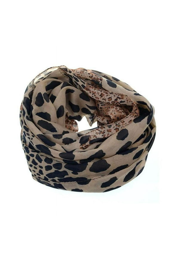 Ladies Animal Leopard Print Autumn And Winter All-Match Soft Scarf N1O K3K9
