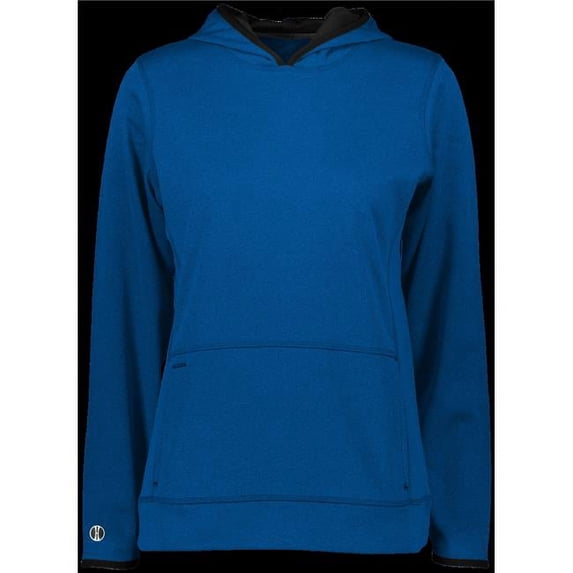 Ladies Artillery Hoodie, Royal Heather - 2XL