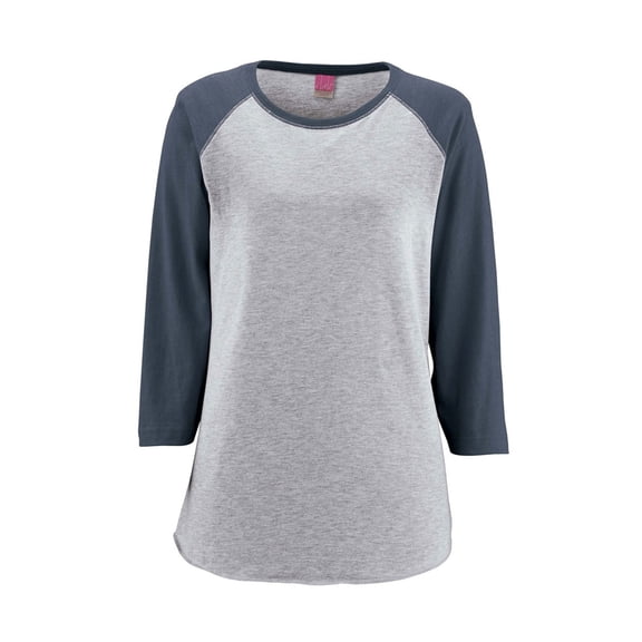 LAT - Women's Baseball Fine Jersey Three-Quarter Sleeve Tee - 3530