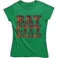 thumbnail image 1 of Ladies Bay City Rollers Pop Rock Scotland Scottish Edinburgh T-Shirt, 1 of 4