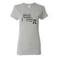 thumbnail image 1 of Ladies Be Rational Get Real Math Funny T-Shirt Tee, 1 of 2