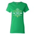 thumbnail image 1 of Ladies Because I'm The DM That's Why RPG Game Master Funny Parody DT T-Shirt Tee, 1 of 2