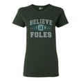 thumbnail image 1 of Ladies Believe In Foles Philadelphia Football DT T-Shirt Tee, 1 of 2