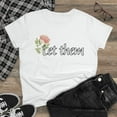 thumbnail image 1 of Ladies Bible Verse Shirt, Relaxed Fit Short Sleeve T-Shirt, Ladies Crewneck, Woman's Cotton Tee, 1 of 10