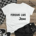 thumbnail image 1 of Ladies Bible Verse Shirt, Relaxed Fit Short Sleeve T-Shirt, Ladies Crewneck, Woman's Cotton Teee, 1 of 5
