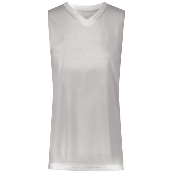 Ladies Blank Basketball Jersey - L / WHITE