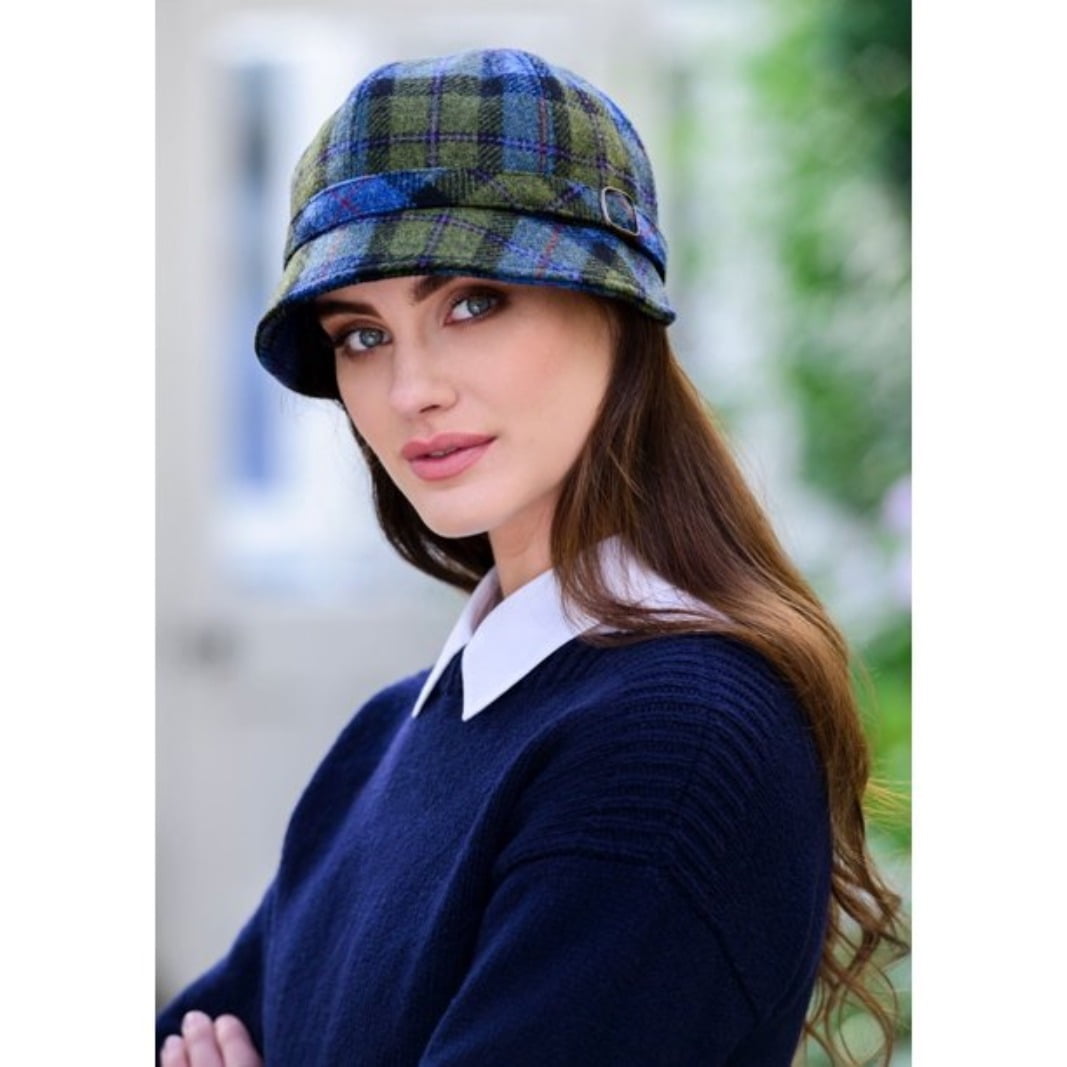 Mucros Weavers Flapper Hat Tweed Plaid One Size Walmart