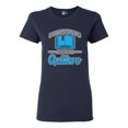 thumbnail image 1 of Ladies Bookmarks Are For Quitters Funny DT T-Shirt Tee, 1 of 2