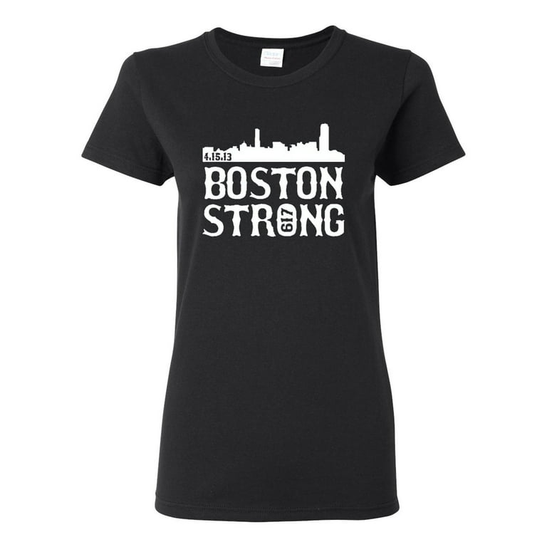 Boston Strong City Skyline T-Shirt Boston Strong City Skyline T-Shirt
