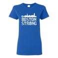 thumbnail image 1 of Ladies Boston Strong Skyline 617 T-Shirt Tee, 1 of 2