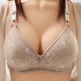 thumbnail image 1 of Ladies Bras on Clearance Plus Size Women's Thin Without Steel Rims Big Chest Soft And Thin Top Support Bra(Gray,M), 1 of 6