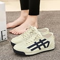 thumbnail image 1 of Ladies Breathable Casual Walking Shoes, trendy daily sneakers with sweat-wicking upper, anti-slip sole, lightweight fit, all-match style for commute, shopping and casual occasions., 1 of 6