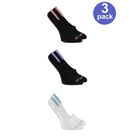 Ladies Breathable Flat Knit Liner Socks