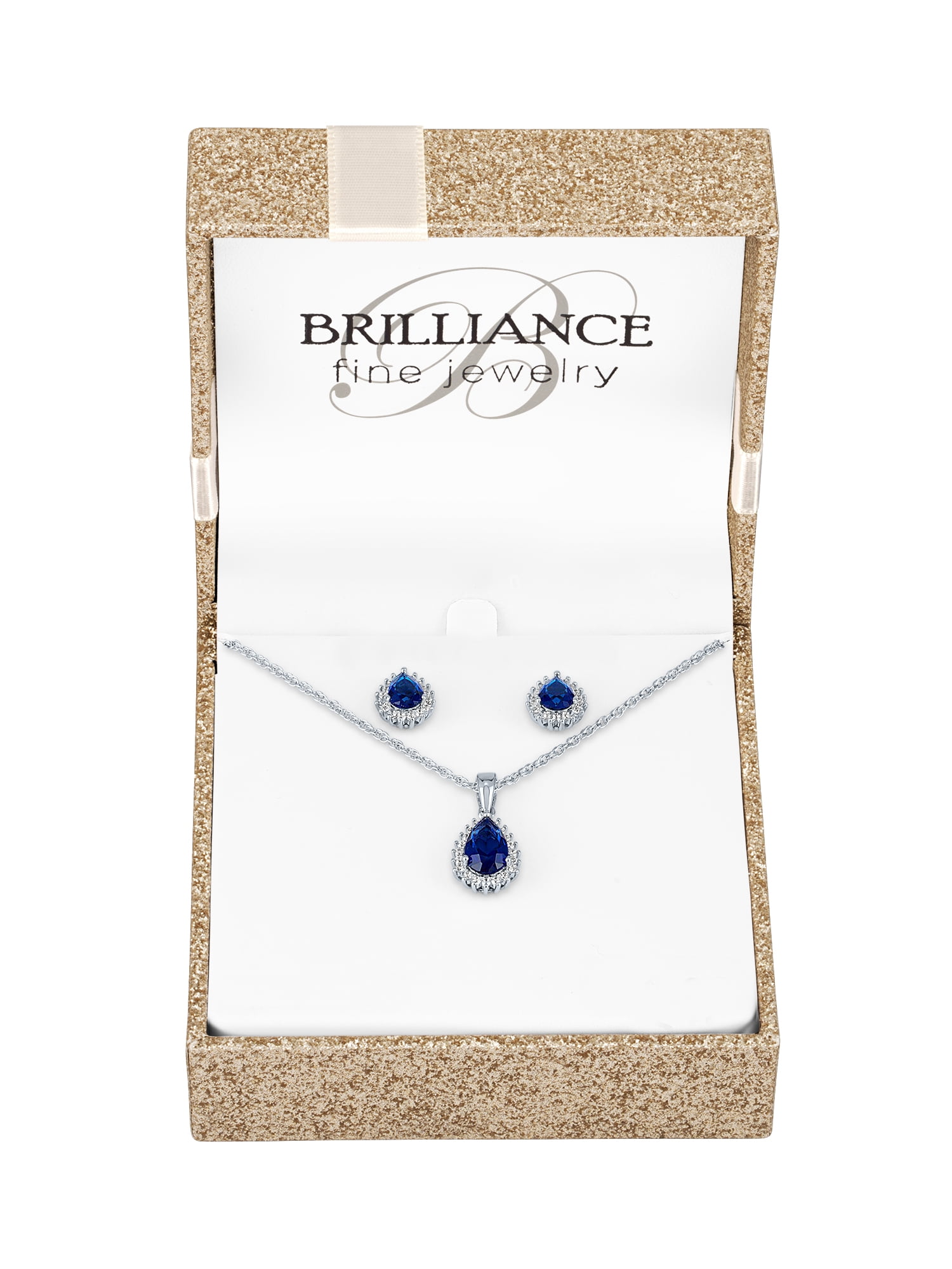 Sterling silver Sapphire Cz pendant Sterling silver Sapphire Cz pendant