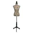 thumbnail image 1 of vidaXL Lady Mannequin Bust Torso Dress Display w/Tripod Stand Multi Colors, 1 of 12