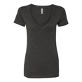thumbnail image 1 of Next Level Apparel Women's CVC Deep V-Neck T-Shirt, 1 of 4