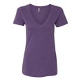 thumbnail image 1 of Next Level Apparel Women's CVC Deep V-Neck T-Shirt, 1 of 2