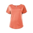 thumbnail image 1 of Ladies CVC Dolman T-Shirt, Coral Heather - Extra Large, 1 of 1