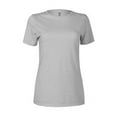thumbnail image 1 of Ladies CVC Short Sleeve Crew Neck T-Shirt, Athletic Heather - Extra Large, 1 of 1
