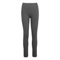 thumbnail image 1 of Ladies Cable Knit Fleece Leggings - Charcoal, 1 of 4