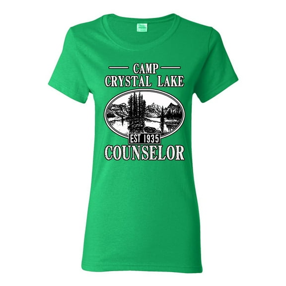 Ladies Camp Crystal Lake Counselor 1935 Summer TV Parody Funny DT T-Shirt Tee