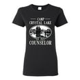 thumbnail image 1 of Ladies Camp Crystal Lake Counselor 1935 Summer TV Parody Funny DT T-Shirt Tee, 1 of 2