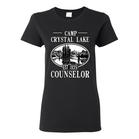 Ladies Camp Crystal Lake Counselor 1935 Summer TV Parody Funny DT T-Shirt Tee