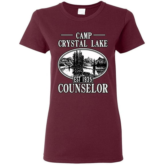 Ladies Camp Crystal Lake Counselor 1935 Summer TV Parody Funny DT T-Shirt Tee