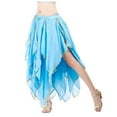 thumbnail image 1 of Ladies Carnival Belly Dance Skirt Performance Dress Flared Gypsy Elegant Stage Outfit Boho Skirt for Women, 1 of 2