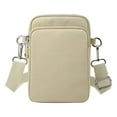 thumbnail image 1 of Ladies Casual Nylon Shoulder Crossbody Bag, Summer Lightweight Water Repellent Pack, Multi Pocket Storage Organizer, Durable Smooth Zipper, Adjustable Strap Small Daily Phone Bag, 1 of 3