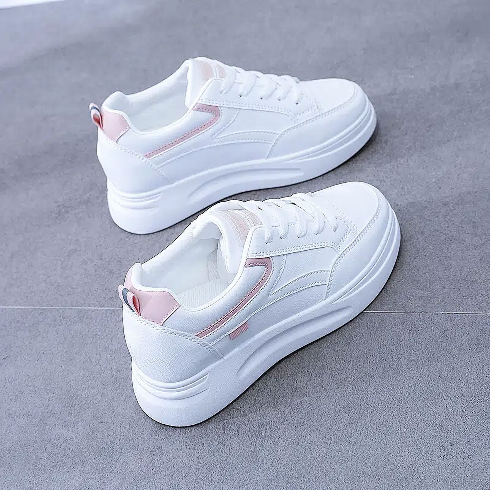 Amazon.com: 2023 New Women Sneakers Comfortable Thick Sole Traveling Shoes  Fashion Casual Height Incresing 7cm Chunky Sneakers Women Platform Shoes  (Color : A, Size : 34) : Clothing, Shoes & Jewelry